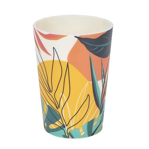 Set de 6 verres en plastique paradis exotique (25cl) - ANTILLES - ALTOBUY