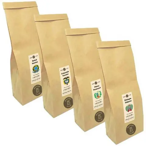 Offre Découverte Café Moulu Filtre Doux - 4 x 125g