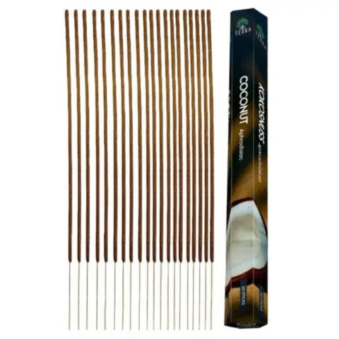 Encens sans charbon Noix de Coco 20 bâtons  Terra