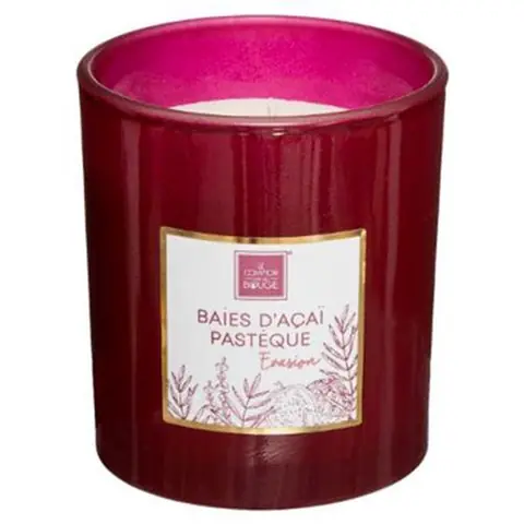 Comptoir de la Bougie - Bougie Parfumée "Mael" 190g Baie d'Acai & Pastèque