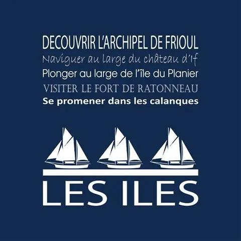 Tableau sur toile les îles navy 30x30 cm CEANOTHE Décoration Murale Art Décoratif Muraux Peinture Imprimée en HD Salon Chambre Bureau Fabriqué en France