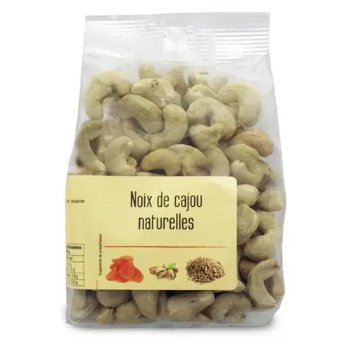 Agidra - Noix de cajou crues - Sachet 200g