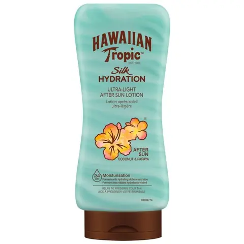Crème après-soleil - HAWAIIAN TROPIC - Air Soft - 180 ml - Noix de Coco - Papaye
